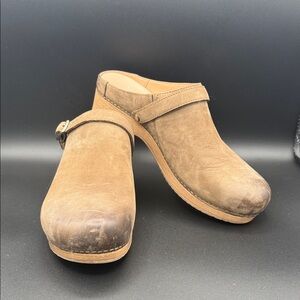 Dansko Suede Clogs
